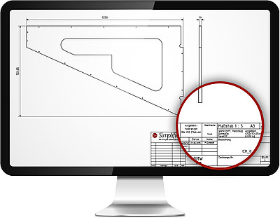 Plug-in Simple-Draw für Autodesk - Screenshot des Programms
