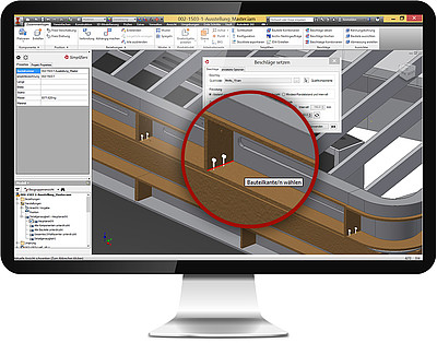 Das Modul Simple-Fitting für CAD-Software Inventor - Screenshot des Erweiterungsmoduls